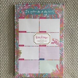Lilly Pulitzer Tropical Floral List Pad
